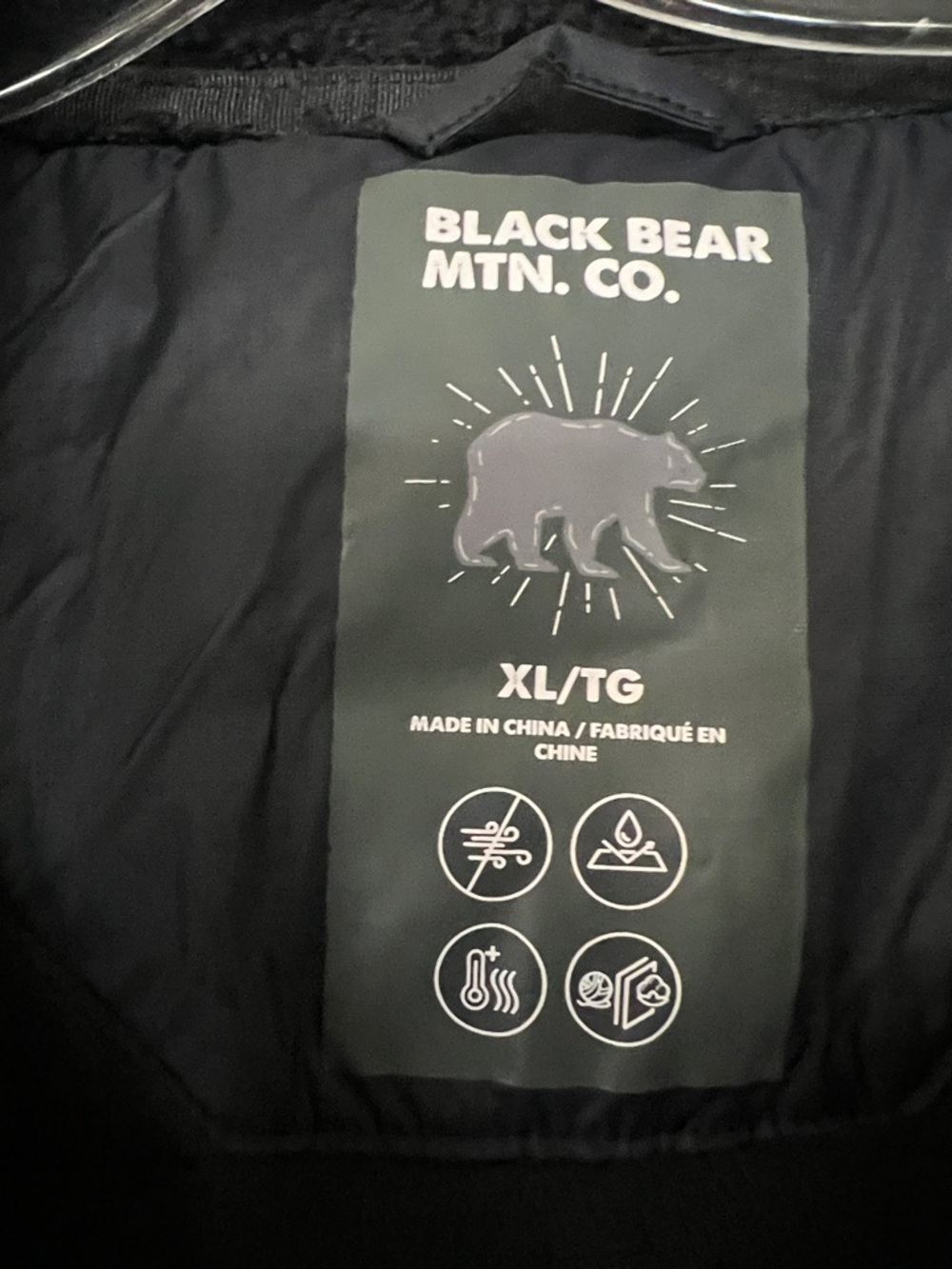 Black Sherpa Zip-Up Jacket with Contrast Panels - Picture 2 of 4